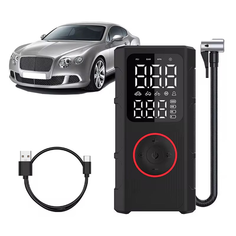 Smart Air Pump | Digital Tire Inflator for Cars & Motorcycles