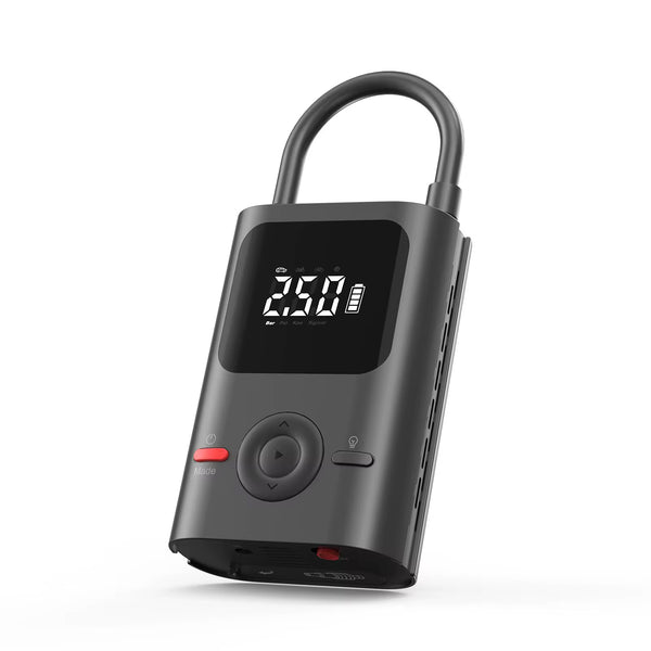 Smart Air Pump with Power Bank | Cordless Tire Inflator & Phone Charger