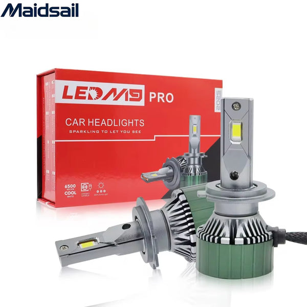 LED Headlight M9 Pro 75W 2026 | Brightest LED Bulb with Cooling Fan & Warranty