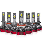 LED Headlight Bulb M8 Pro 60W | Bright LED with Cooling Fan All Trim Sizes