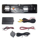 License Plate Frame with Rear Camera & 2 Parking Sensors | No Drilling