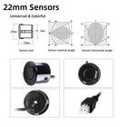 360° Parking Sensor Kit | 4 Sensors with Screen & Buzzer