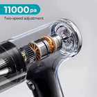 Wireless Car Vacuum Cleaner | 3-in-1 Vacuum & Blower with Multiple Heads