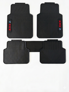 Rubber Car Floor Mats with Brand Logo | Thick Odor-Free Latex Universal Fit