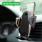 Car Phone Stand AC Vent Mount | 360° Rotation Hands-Free Holder for All Phones