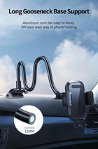 Adjustable Suction Cup Car Phone Stand | Fully Flexible Windshield Mount