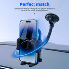 Adjustable Suction Cup Car Phone Stand | Fully Flexible Windshield Mount
