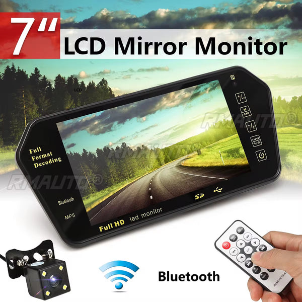 7" Full HD Car Media Player with Bluetooth & Remote Control