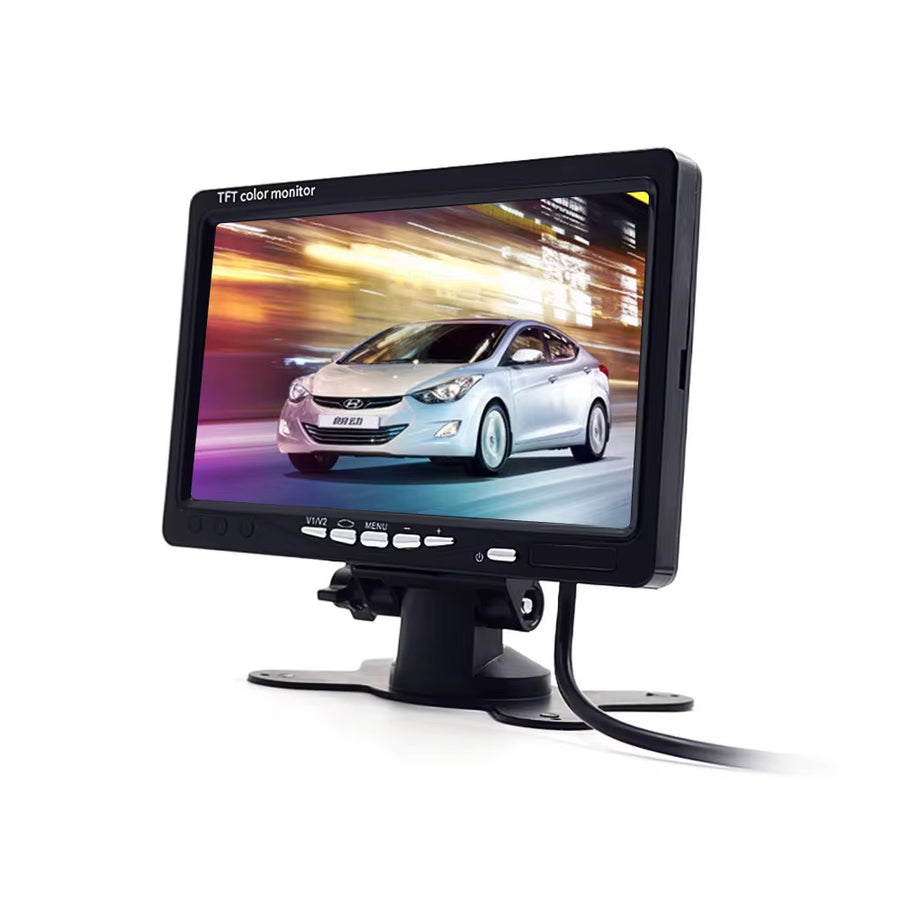 9" Color Car Monitor | Rear Camera, DVD, VCD & GPS Compatible