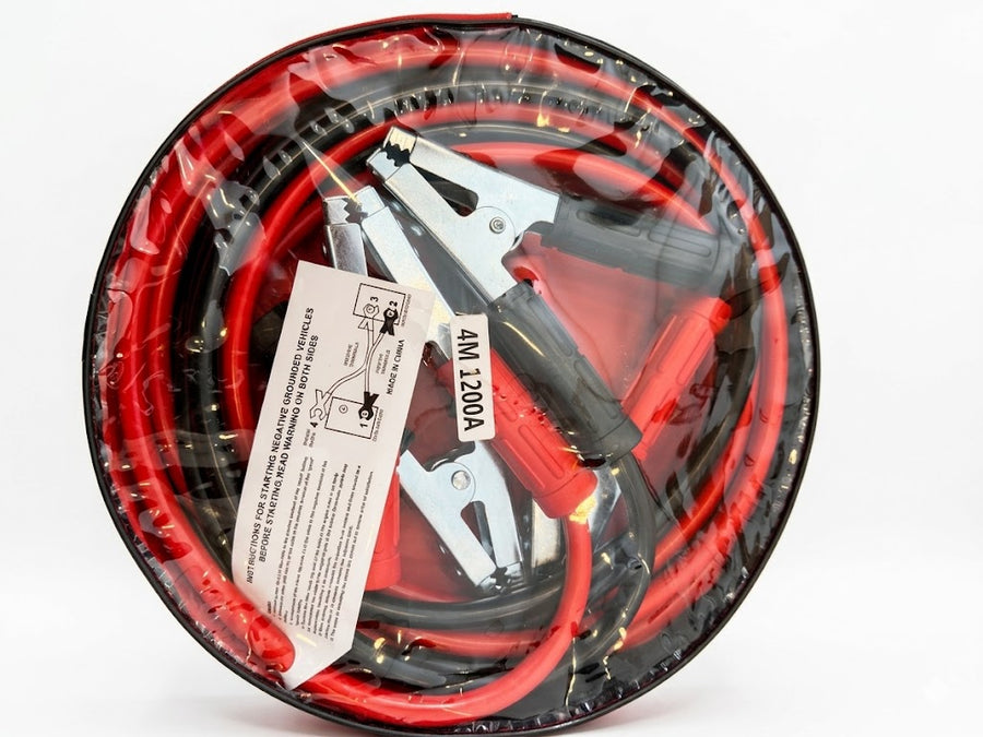 Booster Cable 4M 1200A | Jump Start Cable with Reverse Polarity Protection