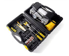 Air Pump & Puncture Repair Kit | Complete Roadside Tire Repair Tool Box