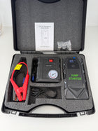 Jump Starter & Tire Inflator Box Set | 2000A Peak | Complete Emergency Kit