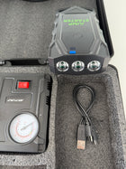Jump Starter & Tire Inflator Box Set | 2000A Peak | Complete Emergency Kit