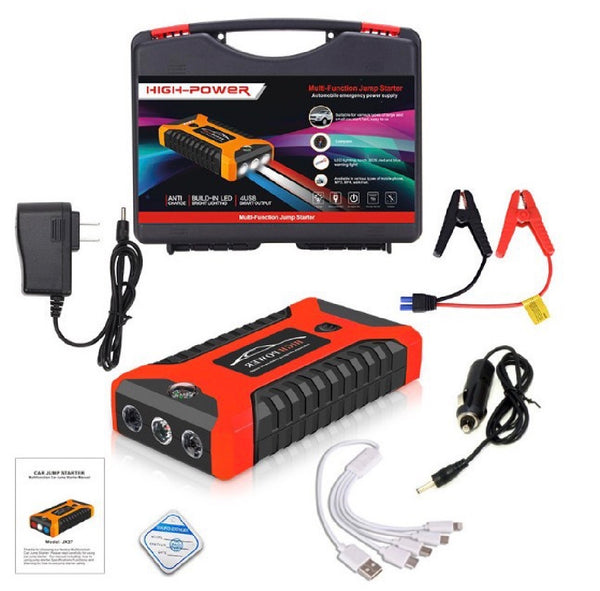Portable Jump Starter with USB Charging 8,000mAh | Power Bank