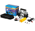 Air Pump Dual Pistons | Fast Tire Inflator for Cars & SUVs